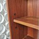Narrow glass shelf from the 1960s
