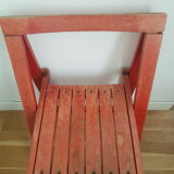 Folding chair habitat years 60/70