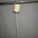 Aluminum pendant lamp from the 60s - 70s