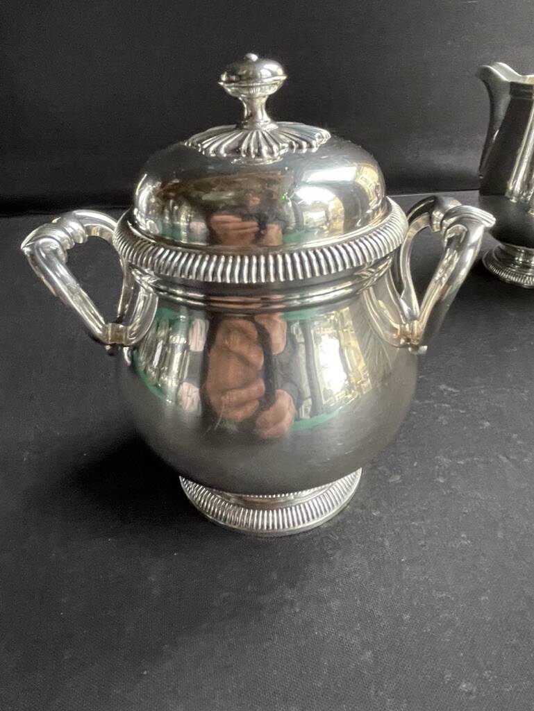 Gallia tea service by Christofle model Lauzin