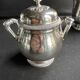 Gallia tea service by Christofle model Lauzin