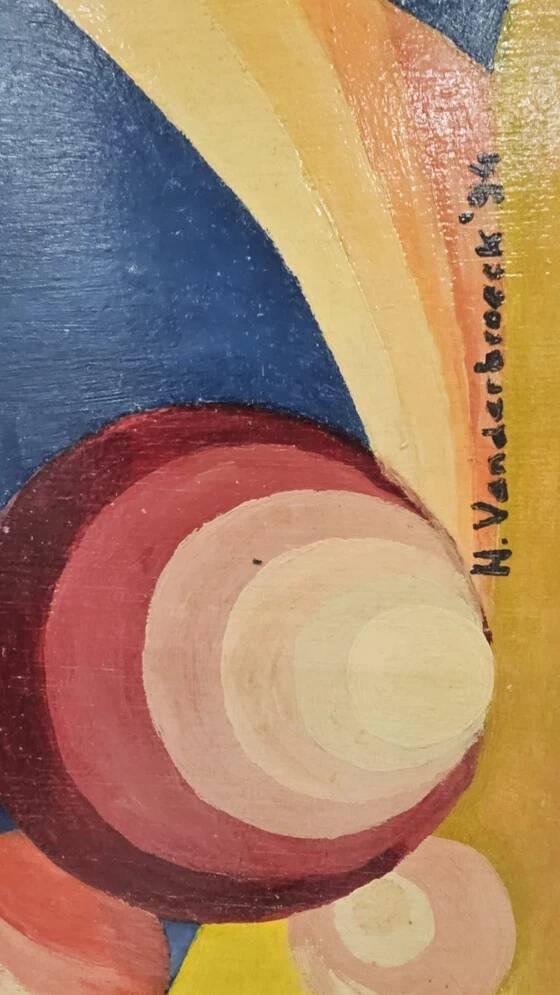 H. Van Den Broeck — Untitled, 1994 | Oil On Canvas