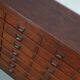 Large Dutch oak apothecary / filing cabinet or sideboard, 1930s