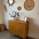 Commode vintage en chêne des années 60
