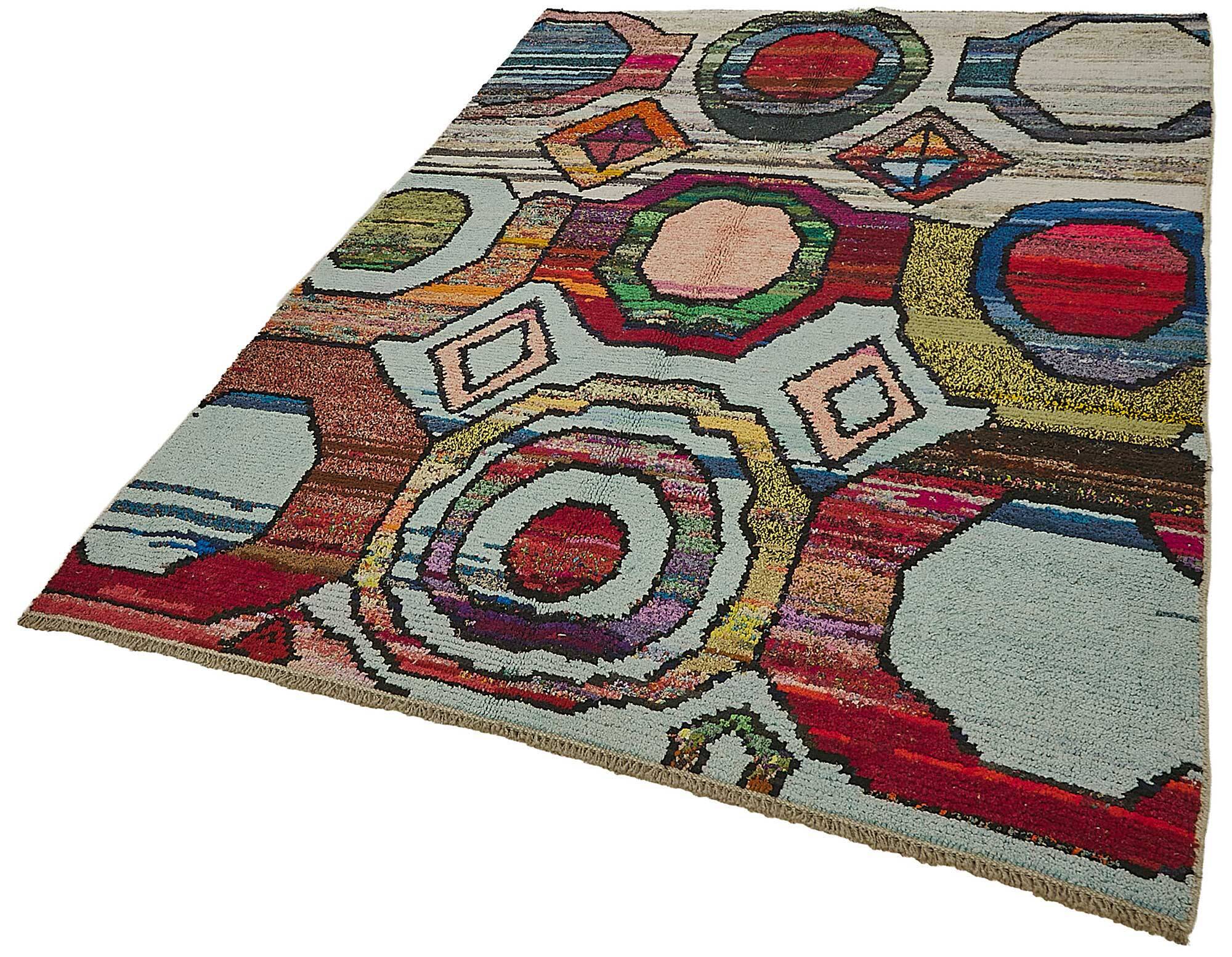 Handwoven Turkish Recycled Boho Rug 170 cm x 240 cm