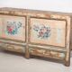 Antique white sideboard with original illustrations (c.1900) #7