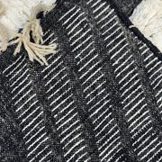 Large Beni Ouarain rug 190 × 300 cm – Graphic Berber rug in wool fa