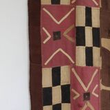 Tapisserie murale en tissu à carreaux | Afrique | milieu du siècle