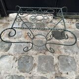 Wrought iron coffee table