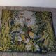 Large Aubusson tapestry "Verdure with birds" signed