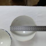 Facet bowl in the style of Moulin des Loups / St Amand