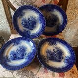 Set of 4 Villeroy and Boch XIX dessert plates