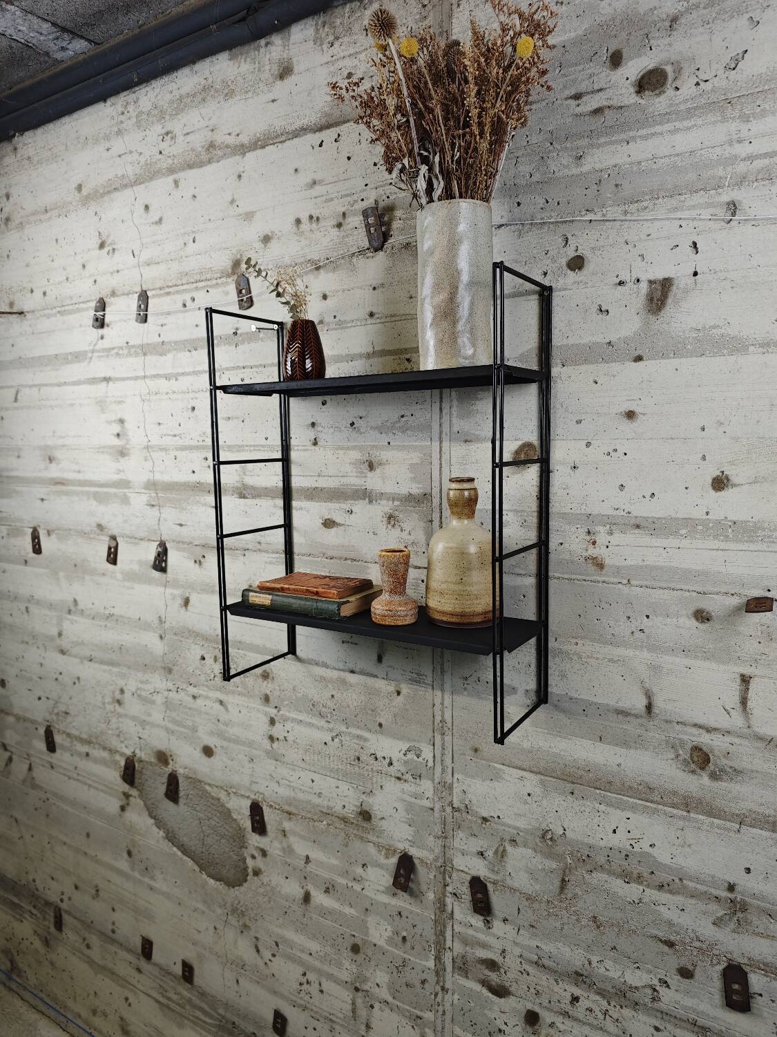 Vintage wall shelf