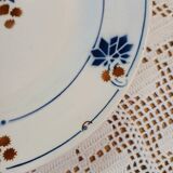 Small old dish from Digoin and Sarreguemines