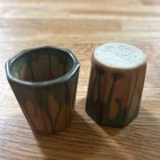 Lot de 3 verres Donbac Art Deco