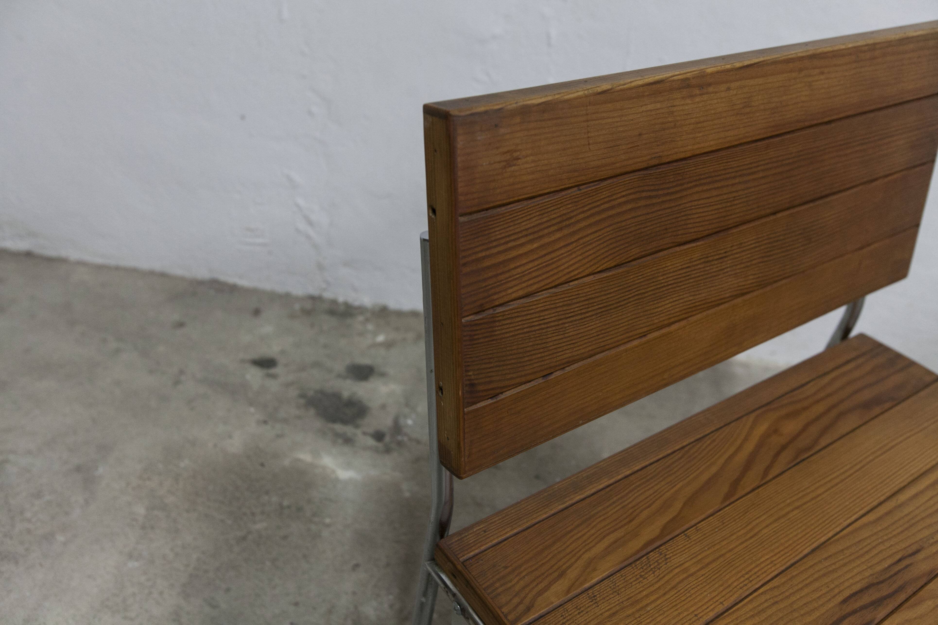 1970 wooden kitchen corner bench set