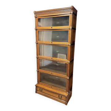 Antique Globe Wernicke Bookcase