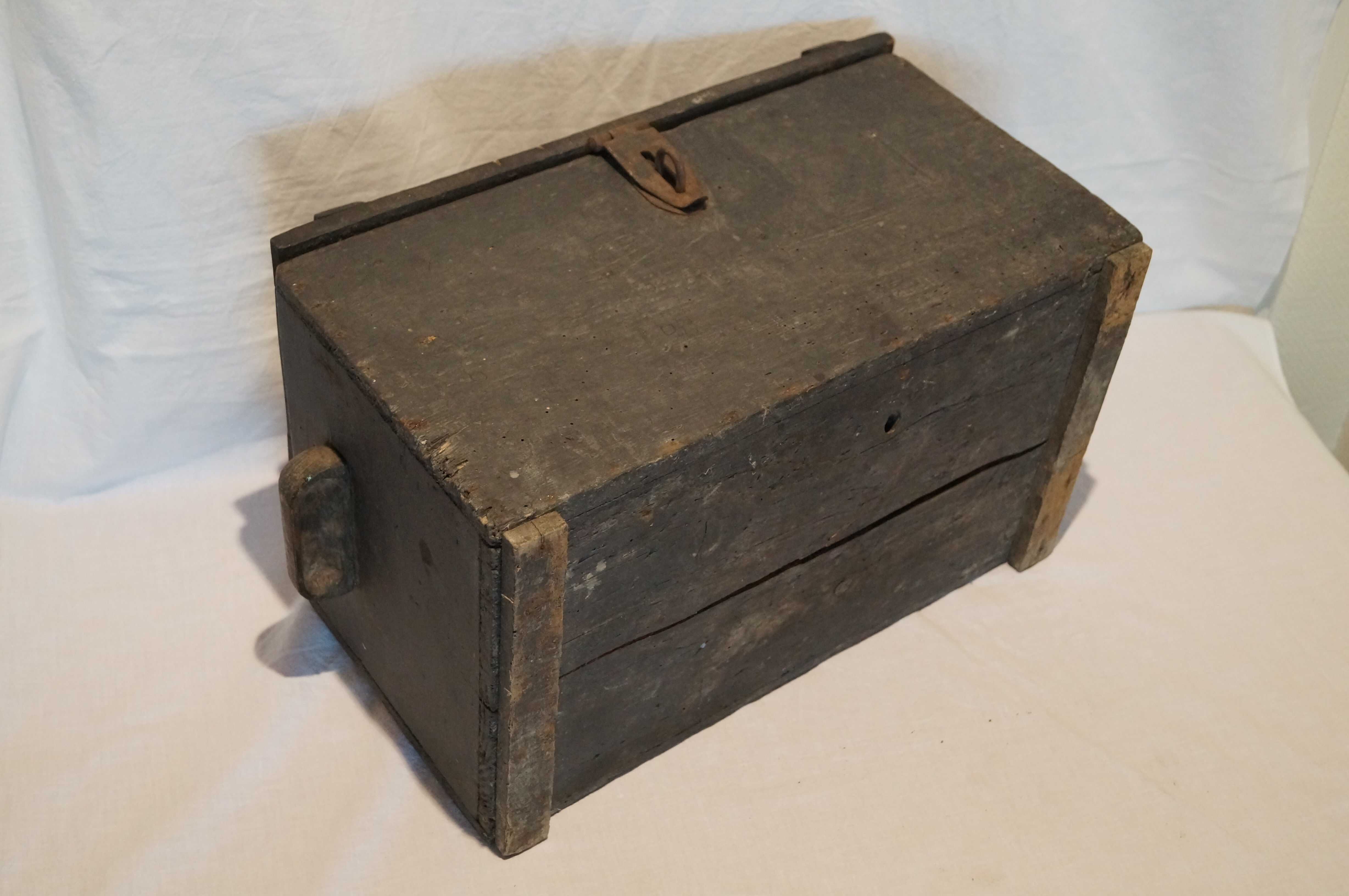 Old ammunition box