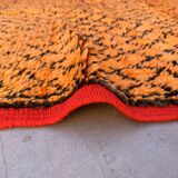 Moroccan rug Boujad orange - 138 x 294 cm