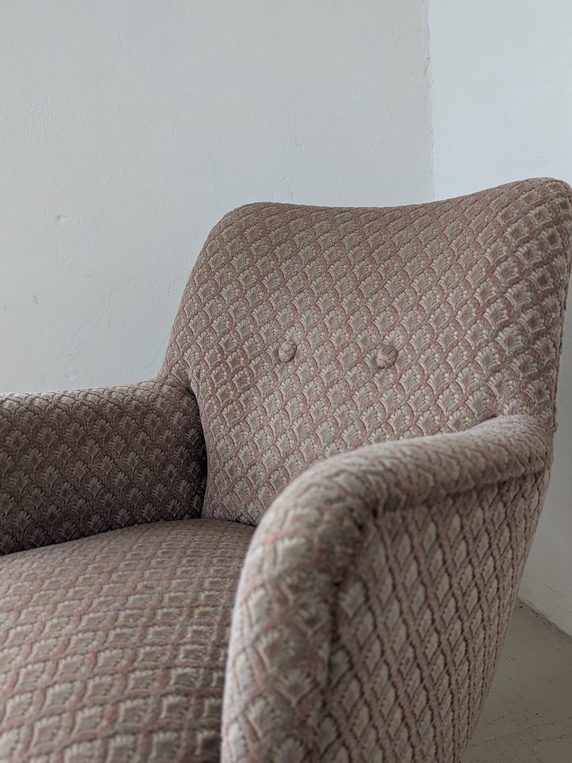 Paire de fauteuils cosy, vintage 1960