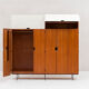 Wardrobe ‘KU 16’ by Cees Braakman for Pastoe, Dutch design, 1958