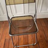Plexiglass folding chair