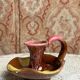 Vallauris ceramic hand candle holder
