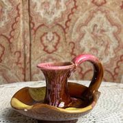 Vallauris ceramic hand candle holder