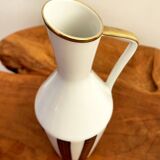 Volkstedt 1762 GDR Echt Kobalt Vase with Handle, East-German Vintage Porcelain