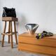 Aluminium fountain vase