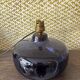Claire Morin blown glass lamp with shade