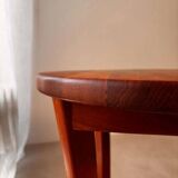 Danish solid teak side table from the 1960s.