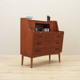 Teak secretary, Danish design, 1970s, production: Denmark