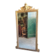 GRAND MIROIR BISEAUTE DORE AVEC TETE REF JE
