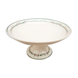 Longwy earthenware Compote