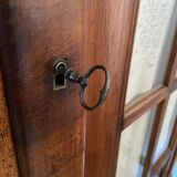 Walnut library louis Philippe XIXth century