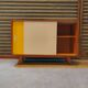 Buffet U 452 Yellow by Jiri Jiroutek for Interier Praha 1960