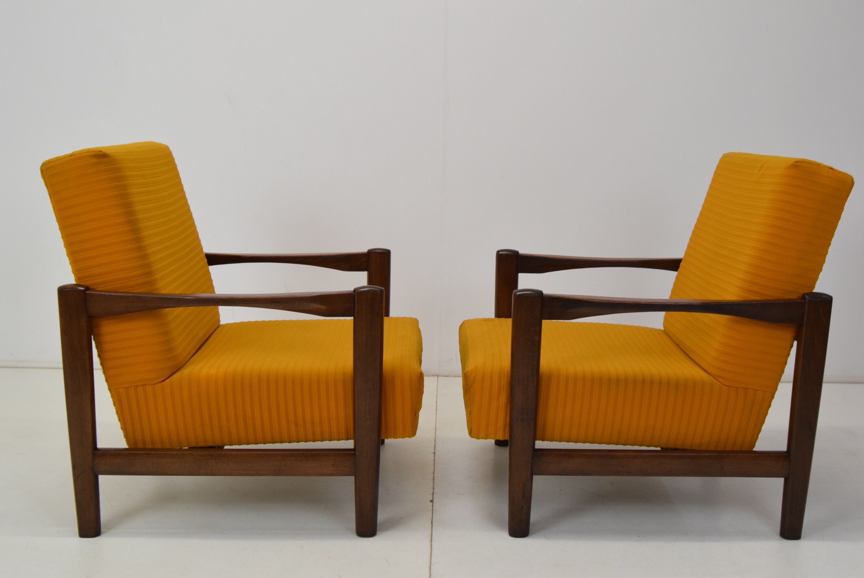 Pair of Mid-century Design Armchairs,1960's.