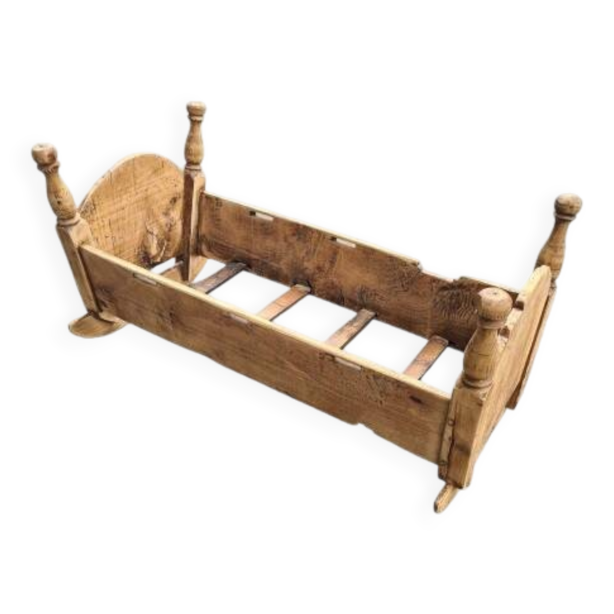 Vintage wooden cradle