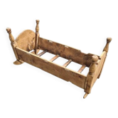 Vintage wooden cradle