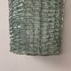 Vintage XL glass and metal wall light, France 1960