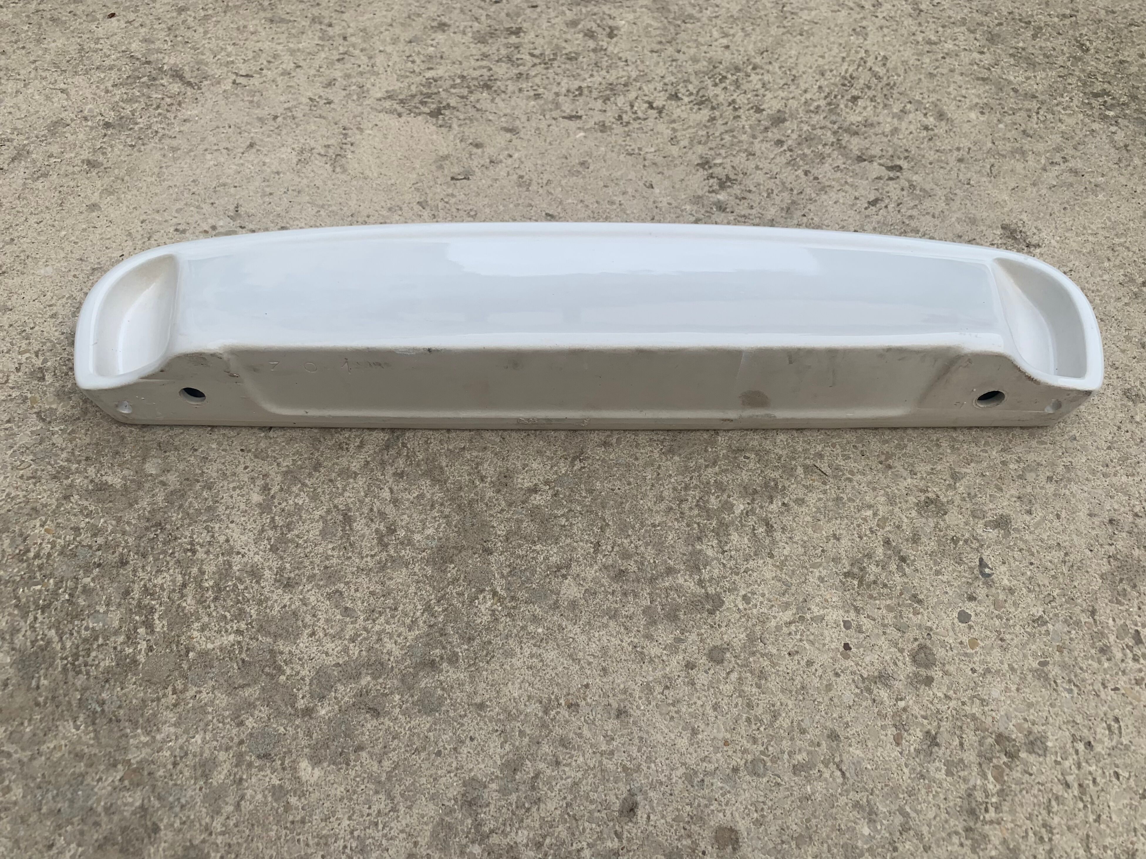 Antique ceramic shelf