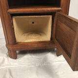 Bedside furniture wood and marble art deco period