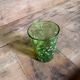 Verre peint main émaillé fin 19eme