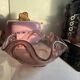 Pink Murano blown glass fruit bowl
