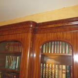 Mahogany English bookcase
