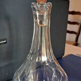 Set of 6 wine glasses and carafe from Lorraine crystal