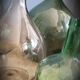Demijohn 10l bluish