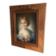 Tableau pastel de jeune fille