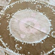 Vintage hand-embroidered tablecloth 156x162 cm